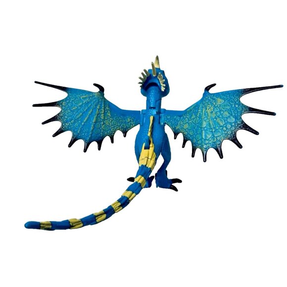 How To Train Your Dragon Defenders of Berk Stormfly Toy Figure Light Up Lot of 2 - Picture 11 of 13